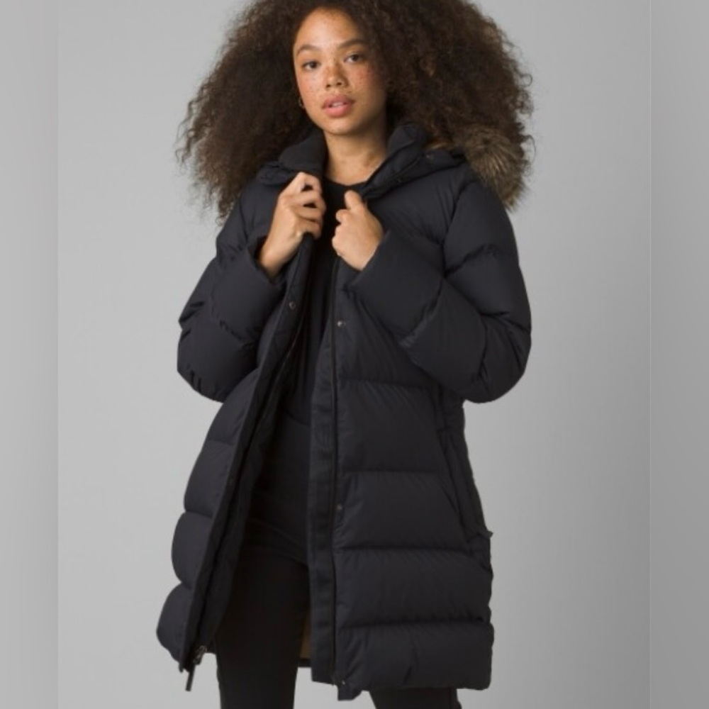 Prana Kromata Long Jacket, Women’s, Black, XS